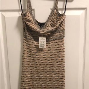 BEBE Pucker Stitch Dress